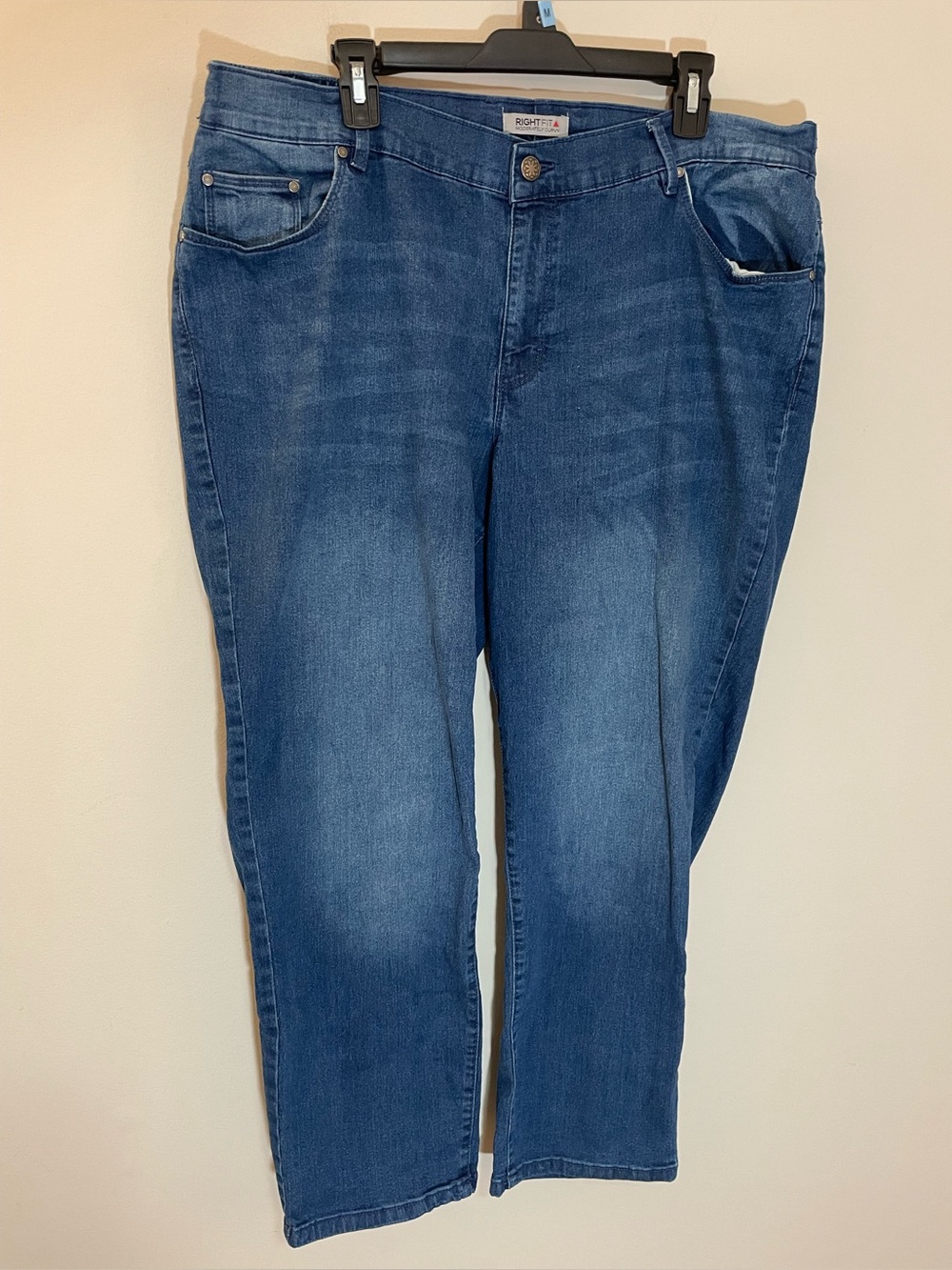 Catherines Right Fit Straight Leg Jeans 18W